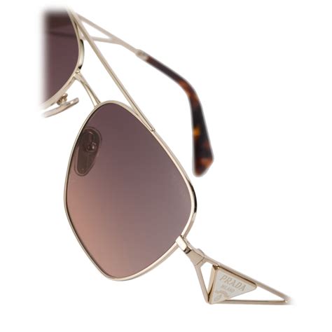 prada sonnenbrille pilot|Prada Eyewear triangle.